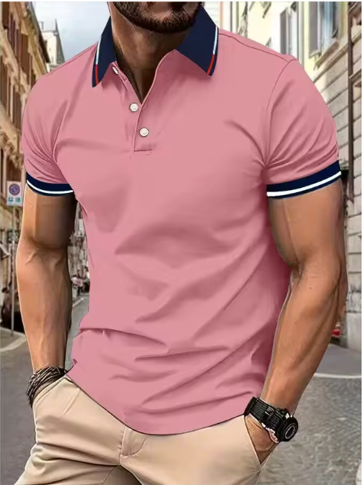Heren Casual Polo Shirt | Zorgeloze Stijl