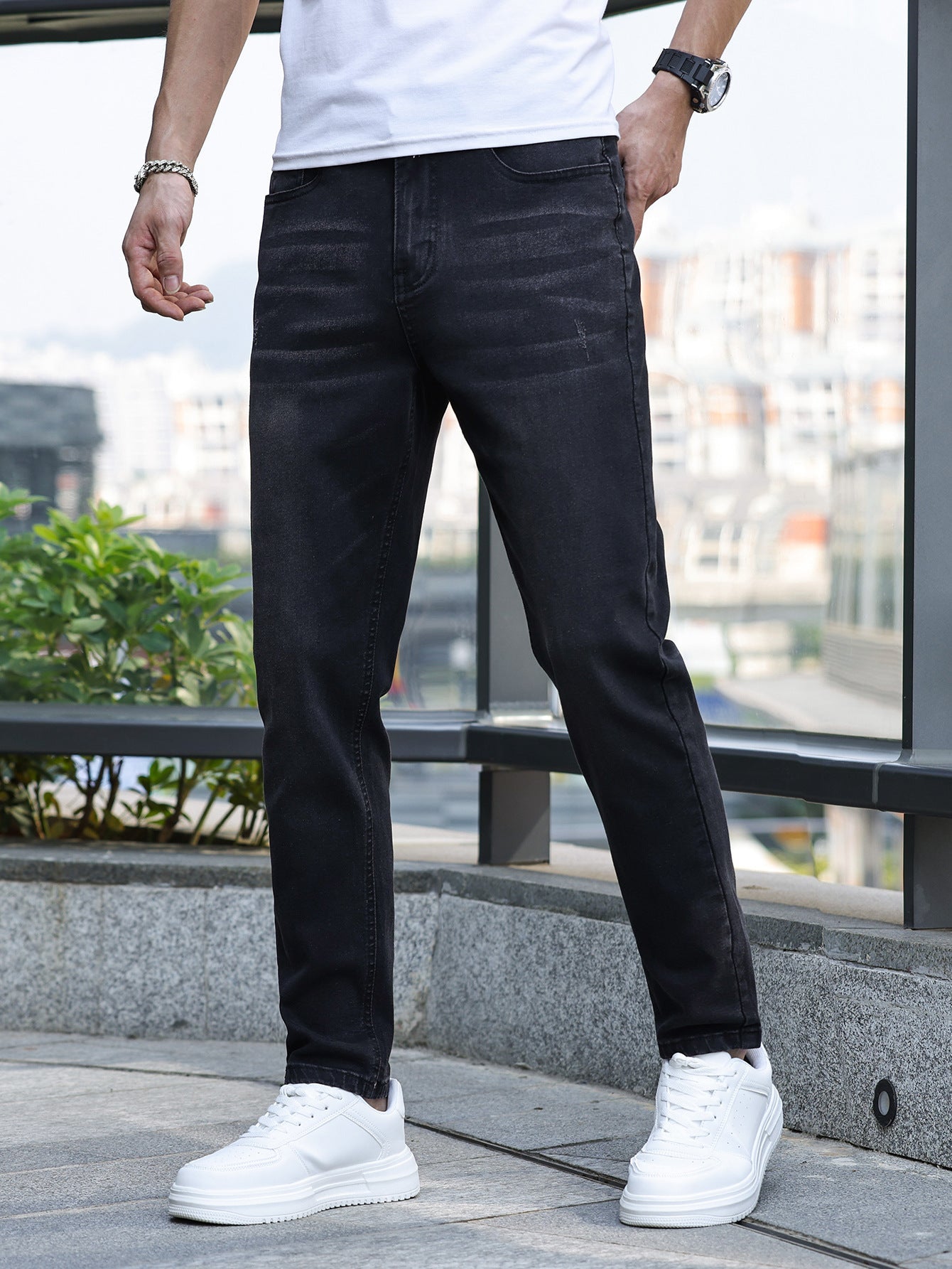 Heren Denim Jeans | Klassieke Pasvorm en Modern Design
