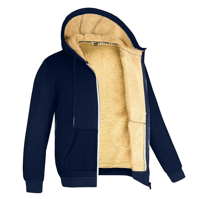 Heren Fleece Vest | Polar Design met Bontvoering