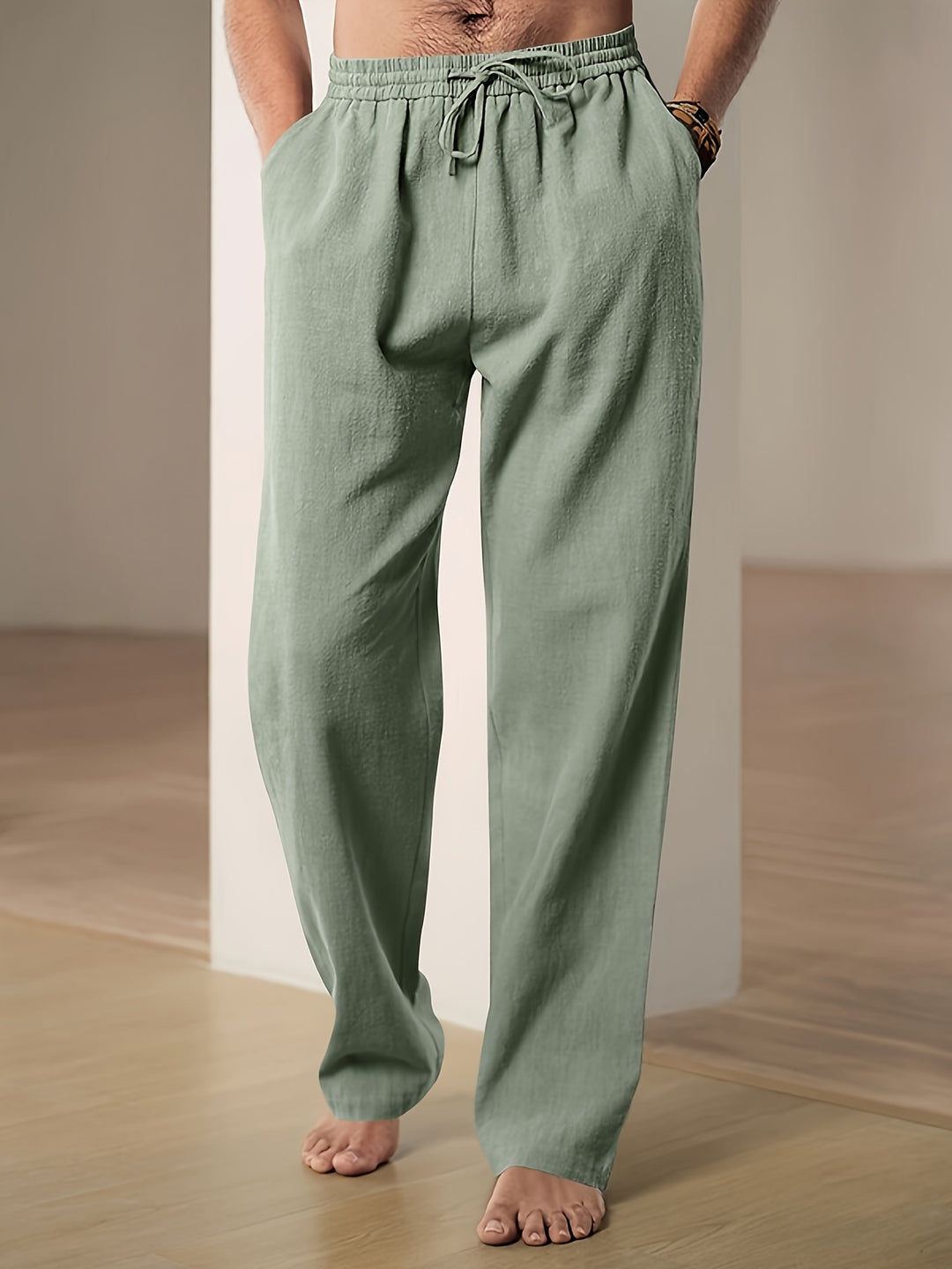 Heren Linnen Broek | Tijdloos Design