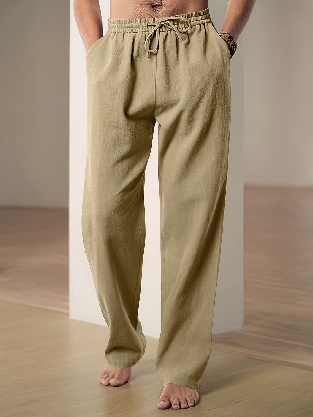 Heren Linnen Broek | Tijdloos Design