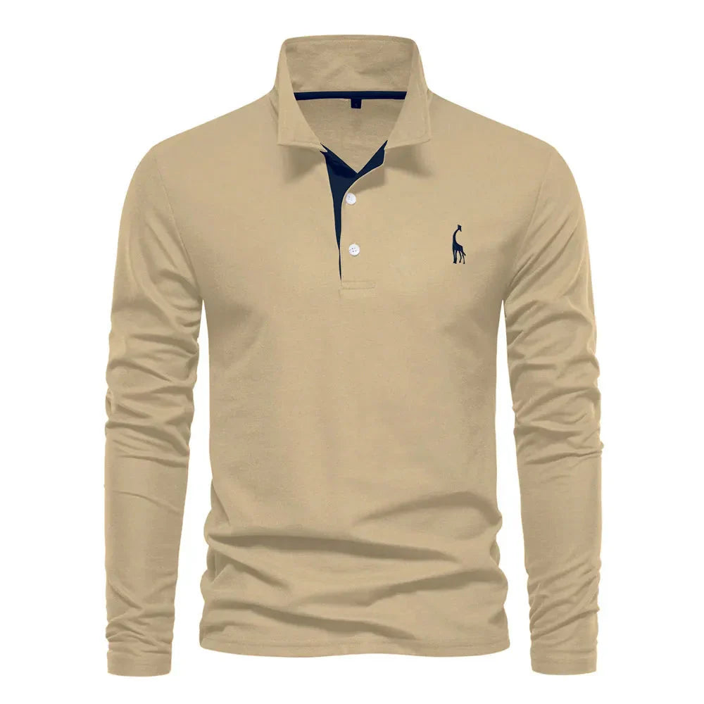 Heren Polo Met Lange Mouwen | Casual
