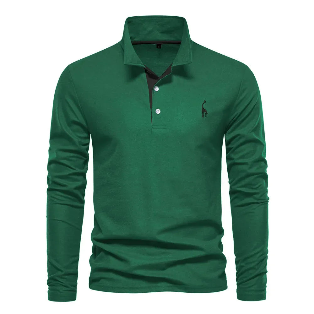 Heren Polo Met Lange Mouwen | Casual