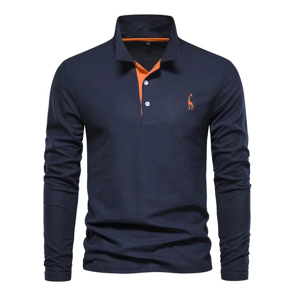 Heren Polo Met Lange Mouwen | Casual