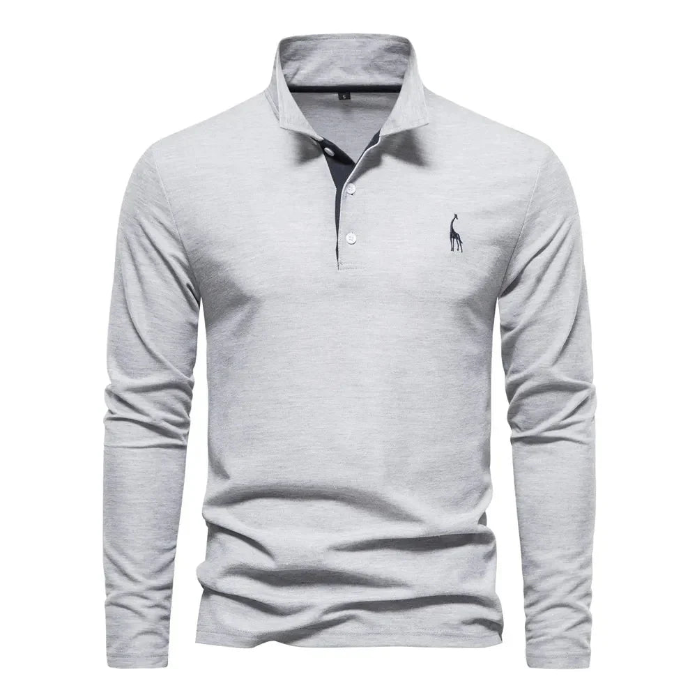 Heren Polo Met Lange Mouwen | Casual