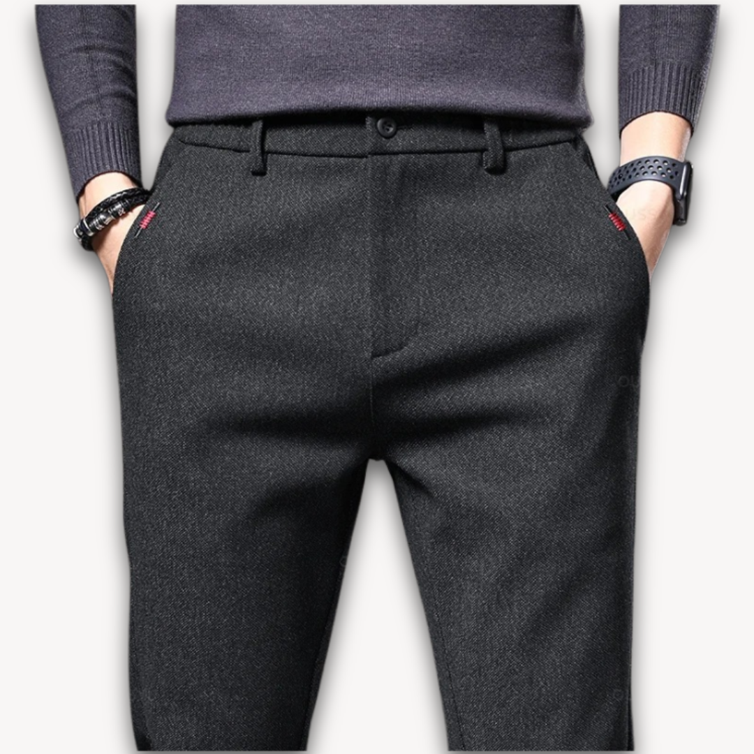 Heren Slim Fit Broek | Casual en Zakelijke Stijl