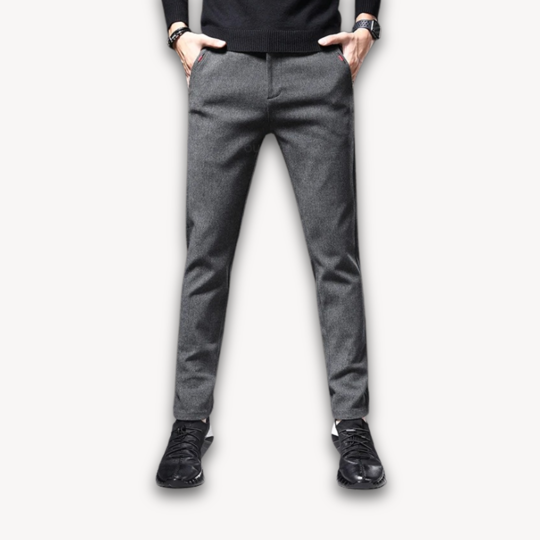 Heren Slim Fit Broek | Casual en Zakelijke Stijl