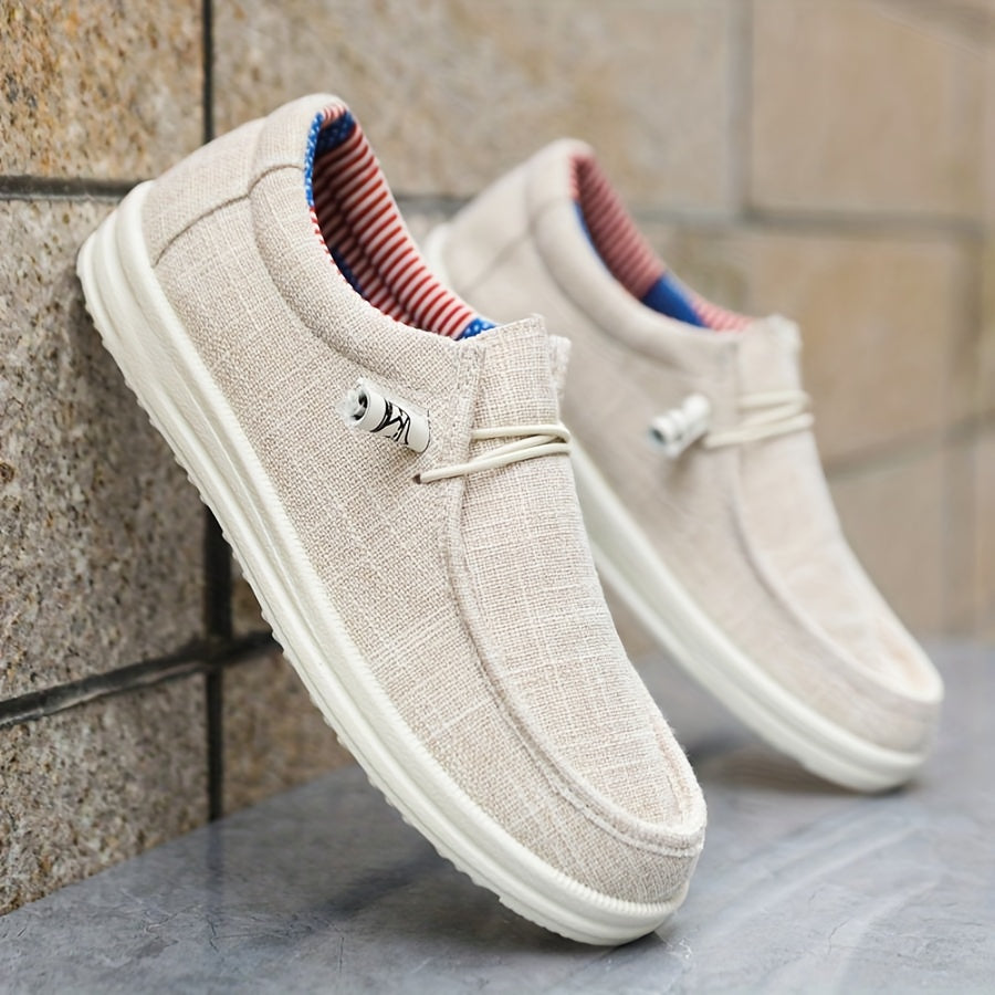 Heren Slip-On Schoenen | Canvas Ontwerp en Casual Zool