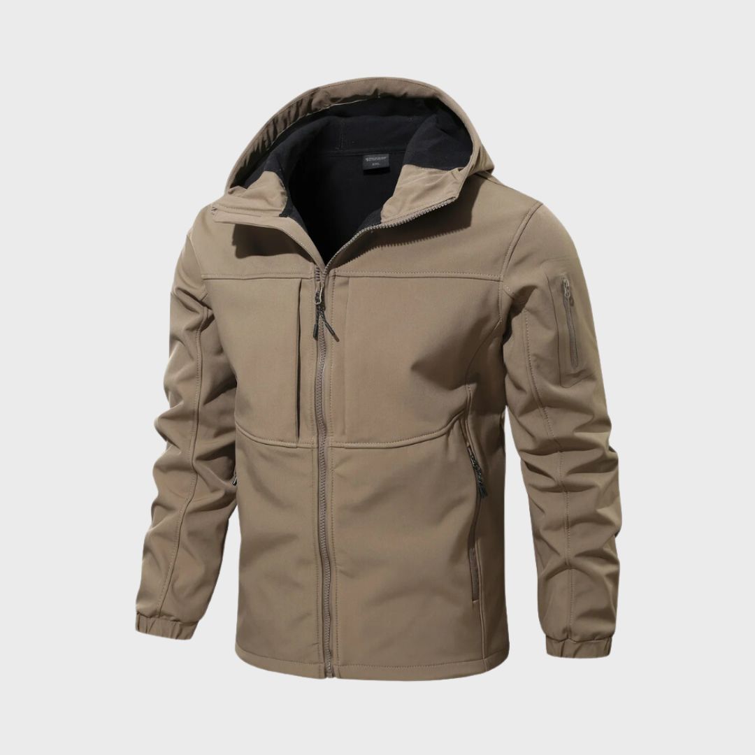 Heren Softshell Jas | Functioneel Design met Capuchon