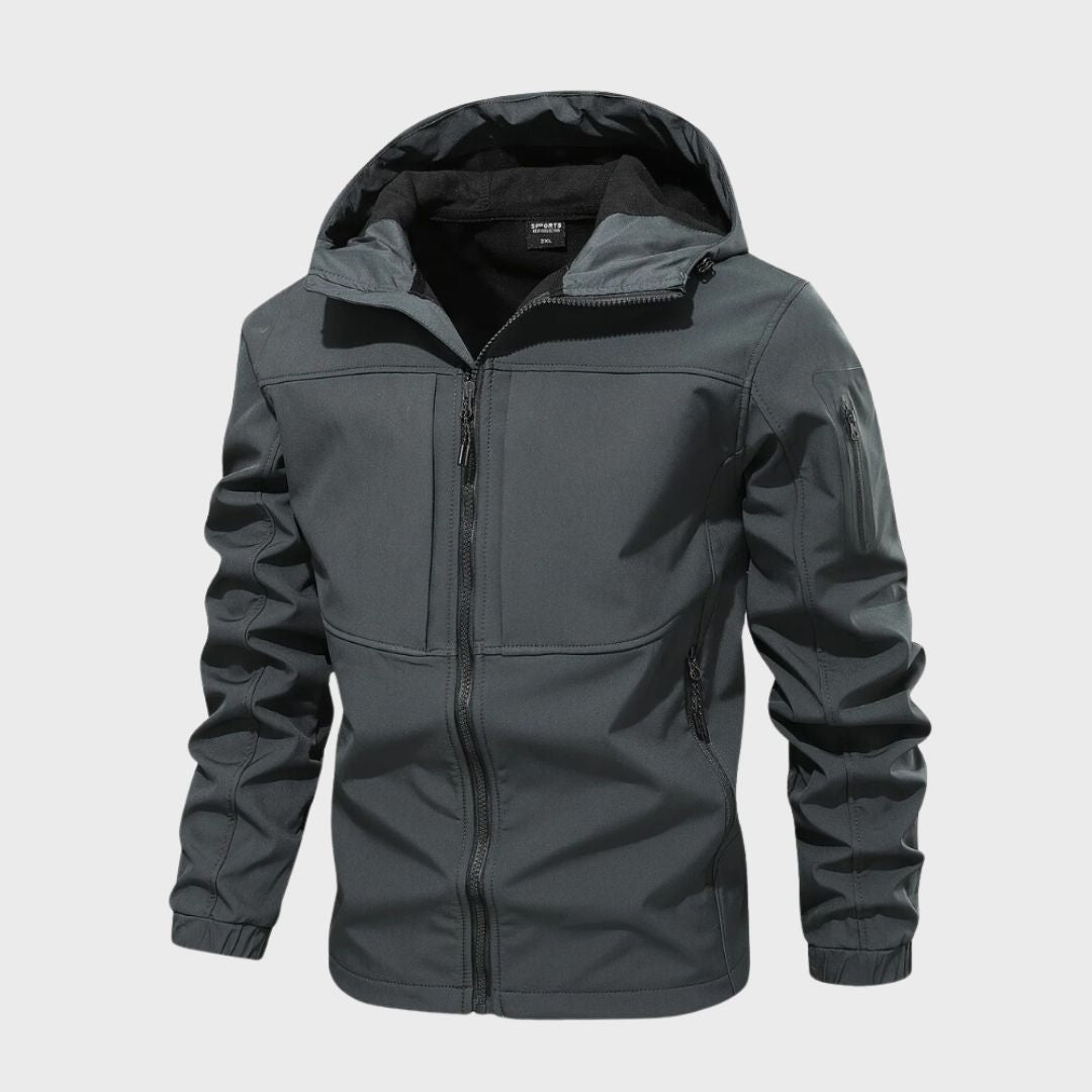 Heren Softshell Jas | Functioneel Design met Capuchon
