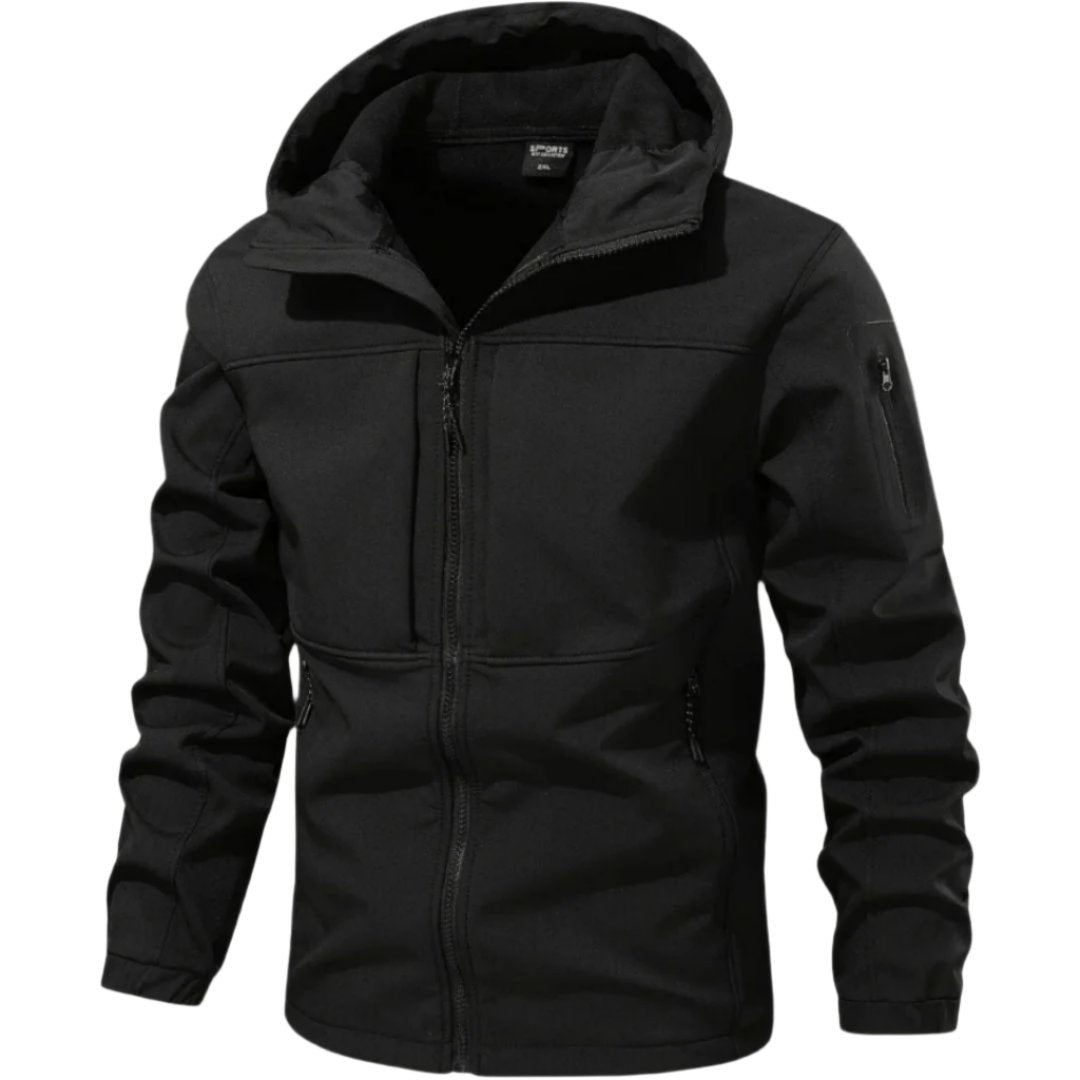 Heren Softshell Jas | Functioneel Design met Capuchon