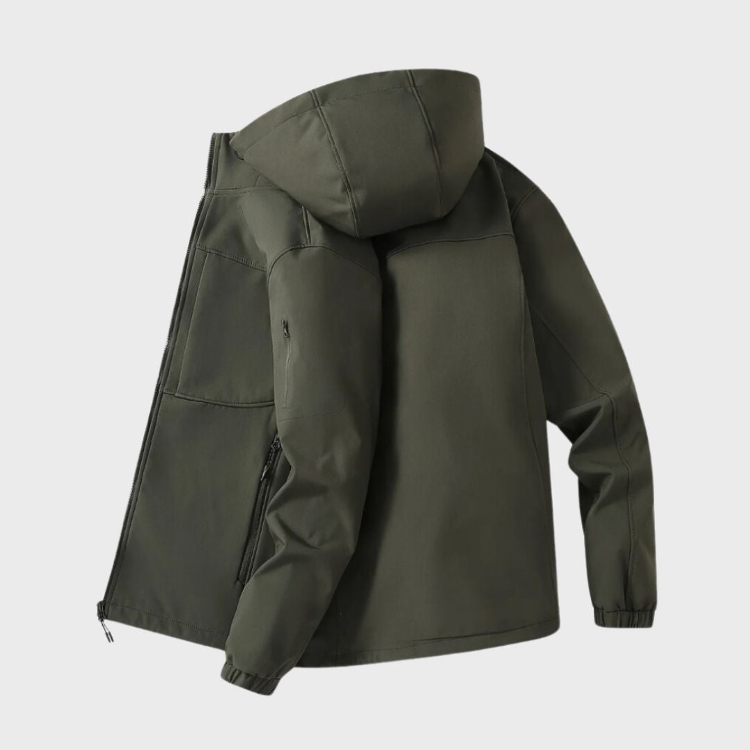 Heren Softshell Jas | Functioneel Design met Capuchon