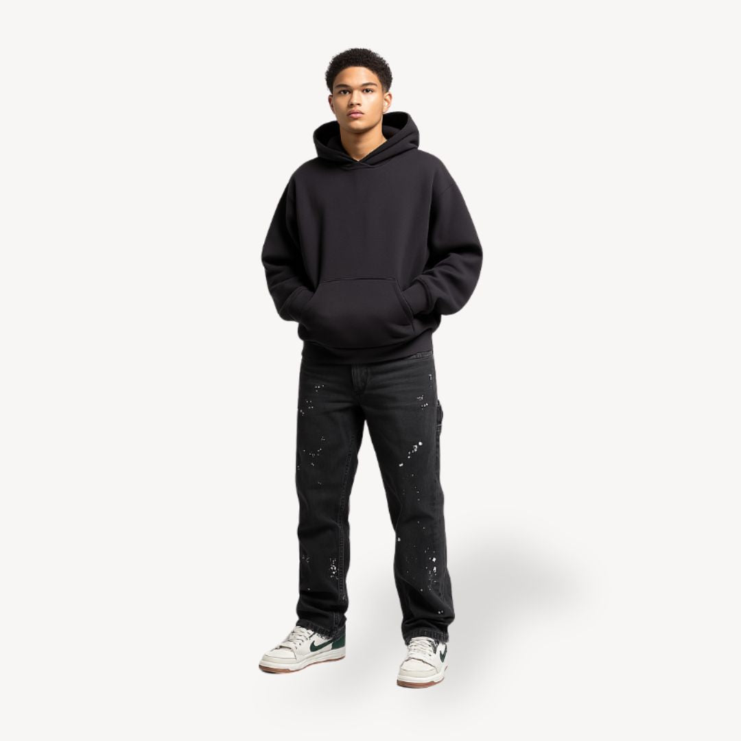 Heren Stacked Jeans | Slim Fit en Verlengde Binnenbeenlengte