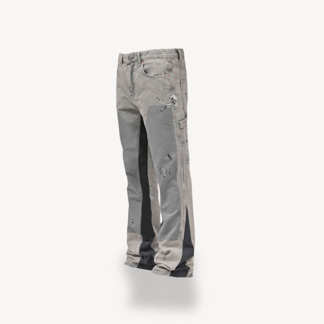 Heren Stacked Jeans | Slim Fit en Verlengde Binnenbeenlengte
