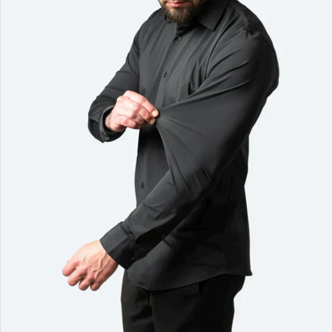 Heren Stretch Overhemd | Moderne Pasvorm
