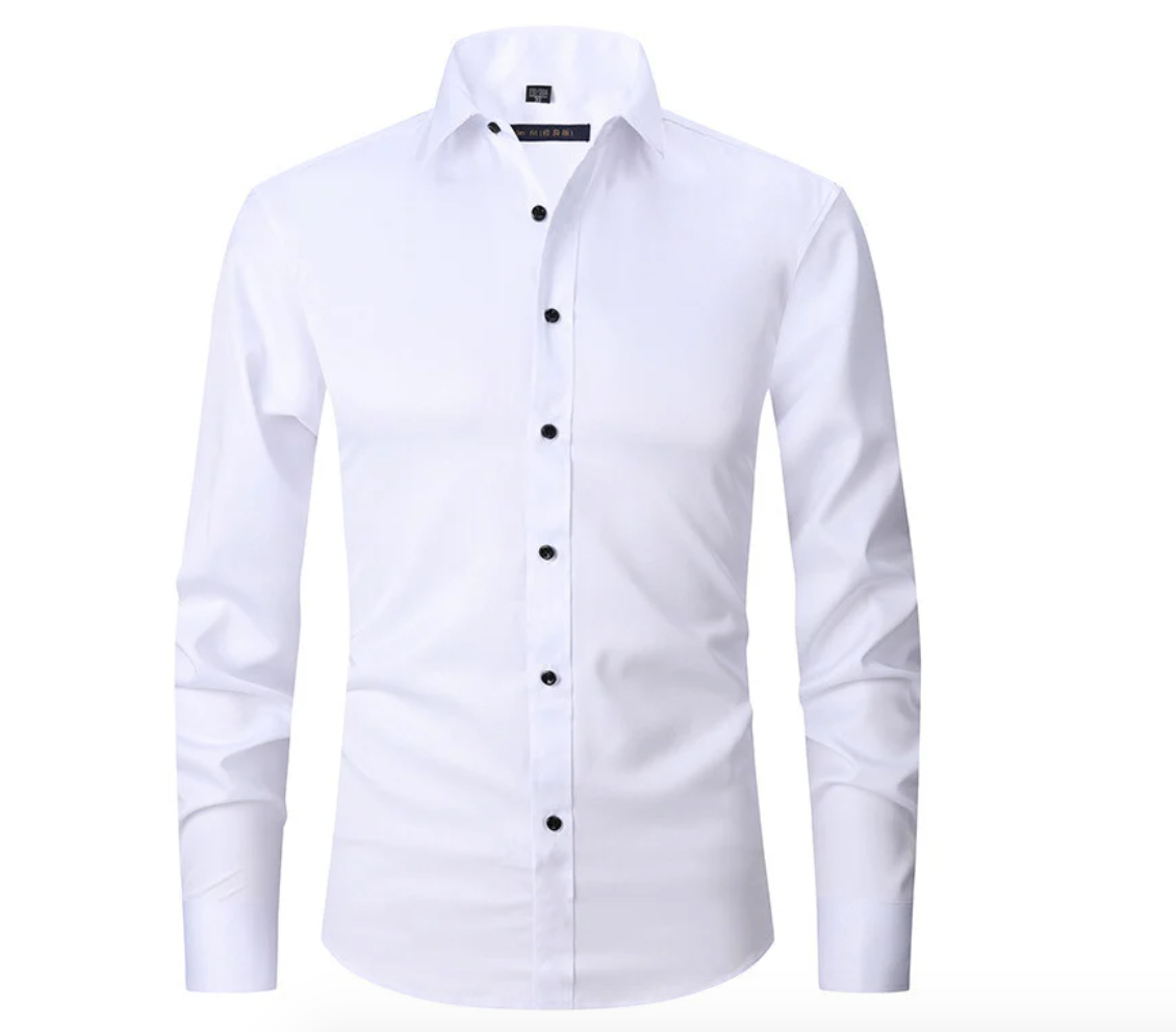 Heren Stretch Overhemd | Moderne Pasvorm