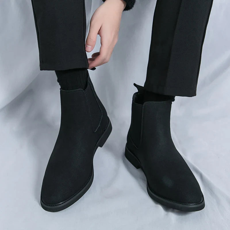 Heren Suède Chelsea Boots | Winter