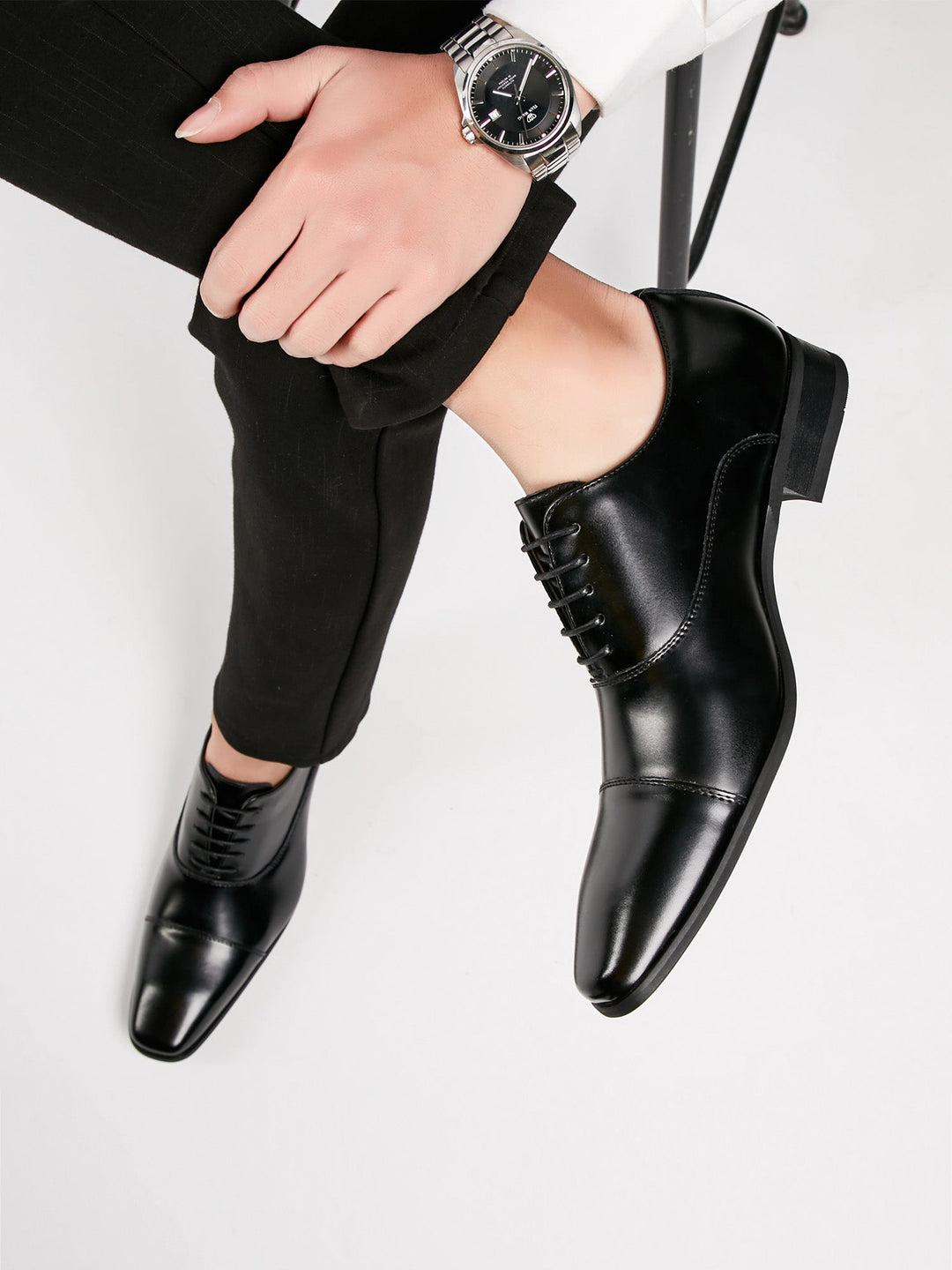Heren Veterschoenen | Klassiek Design en Gepolijste Afwerking
