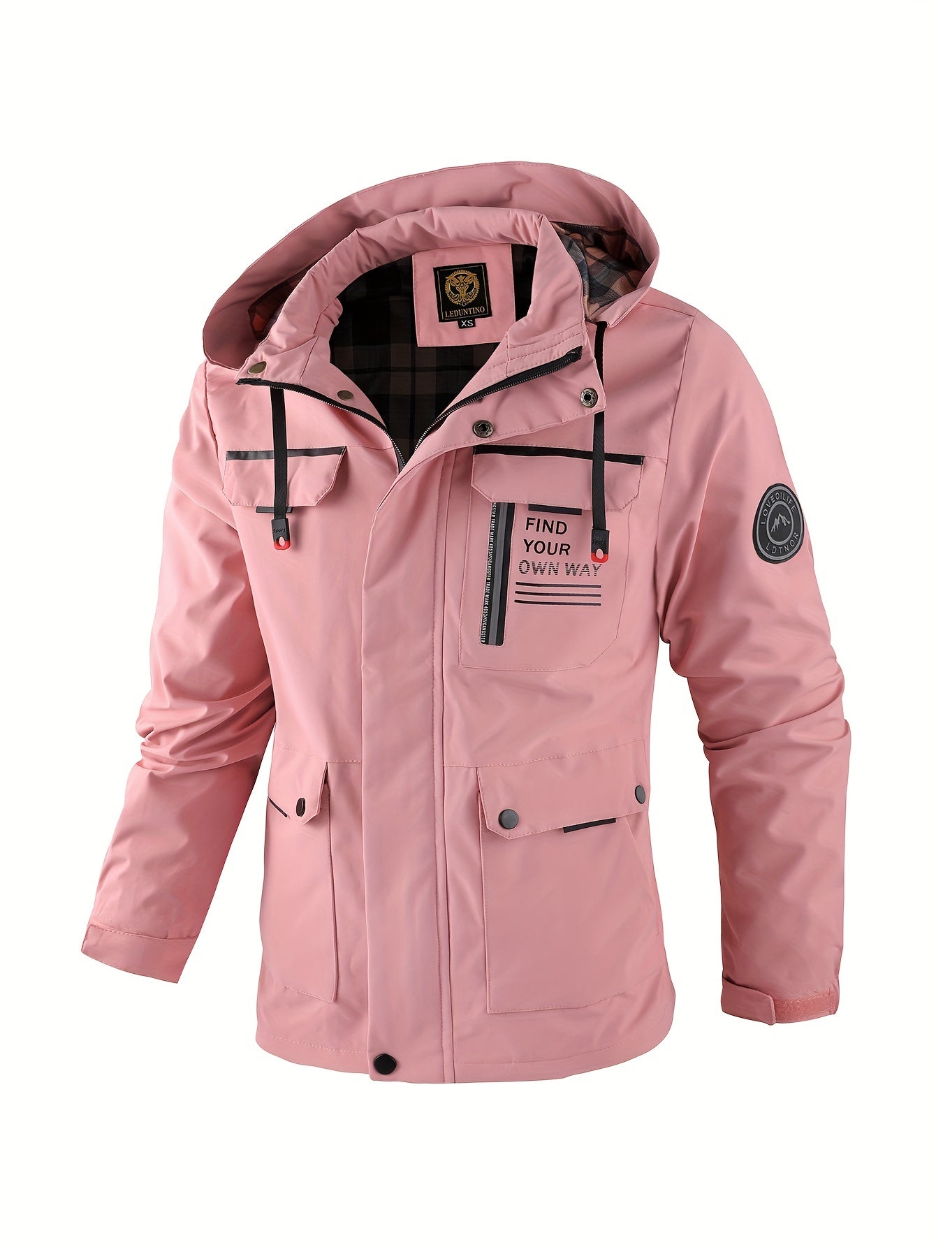 Heren Winterjas met Kap | Weerbestendige Bescherming
