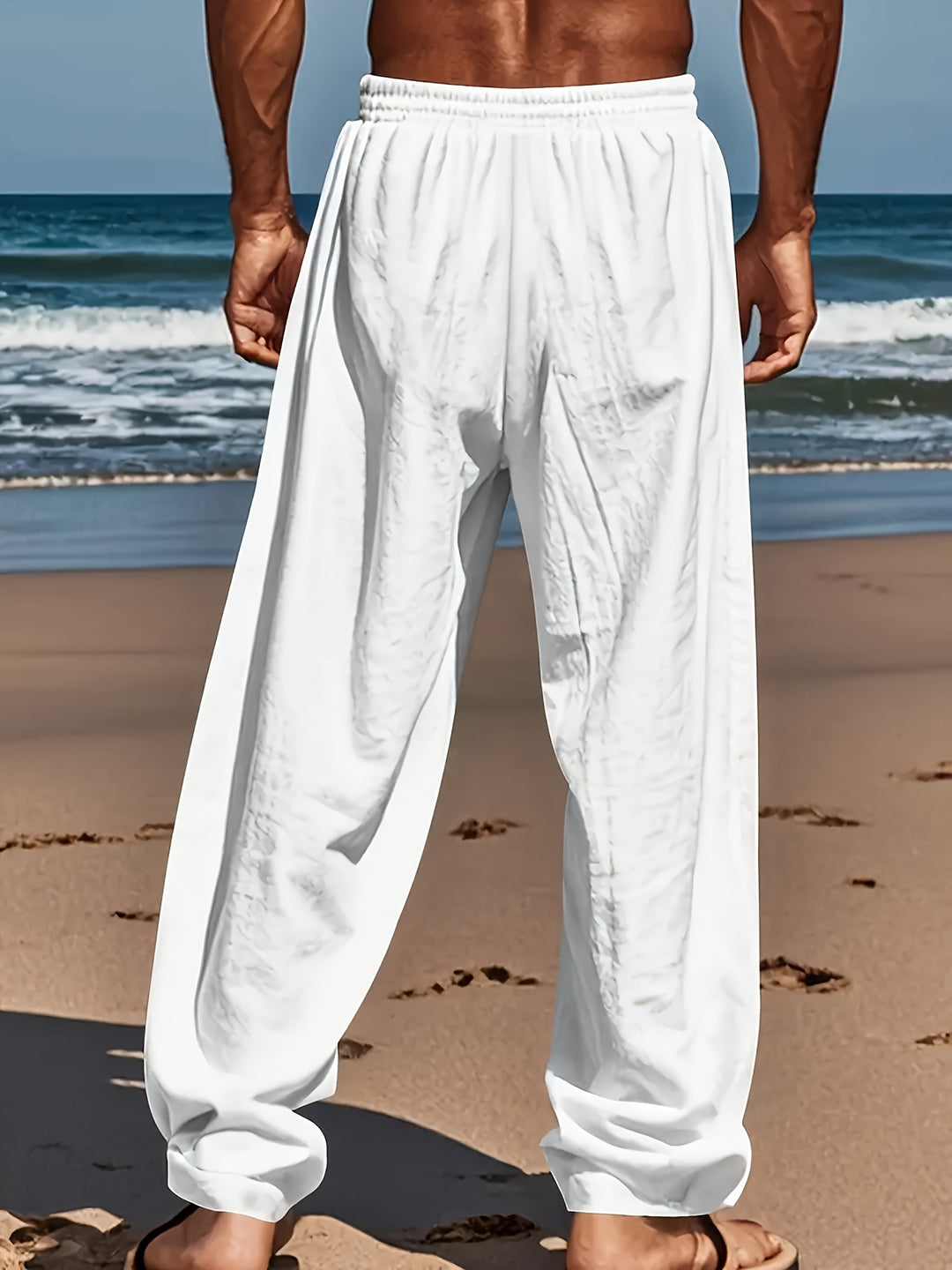 Heren Yoga Broek | Verstelbare Taille en Stijlvol Design