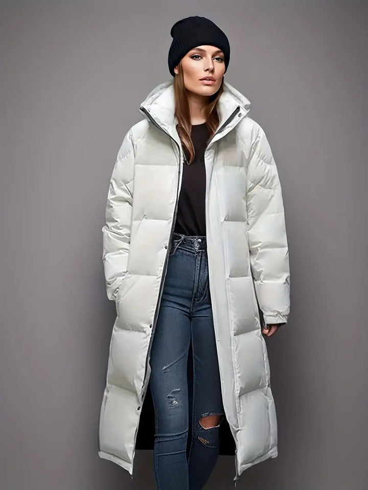 Lange Parka Pufferjas voor Dames | Winter