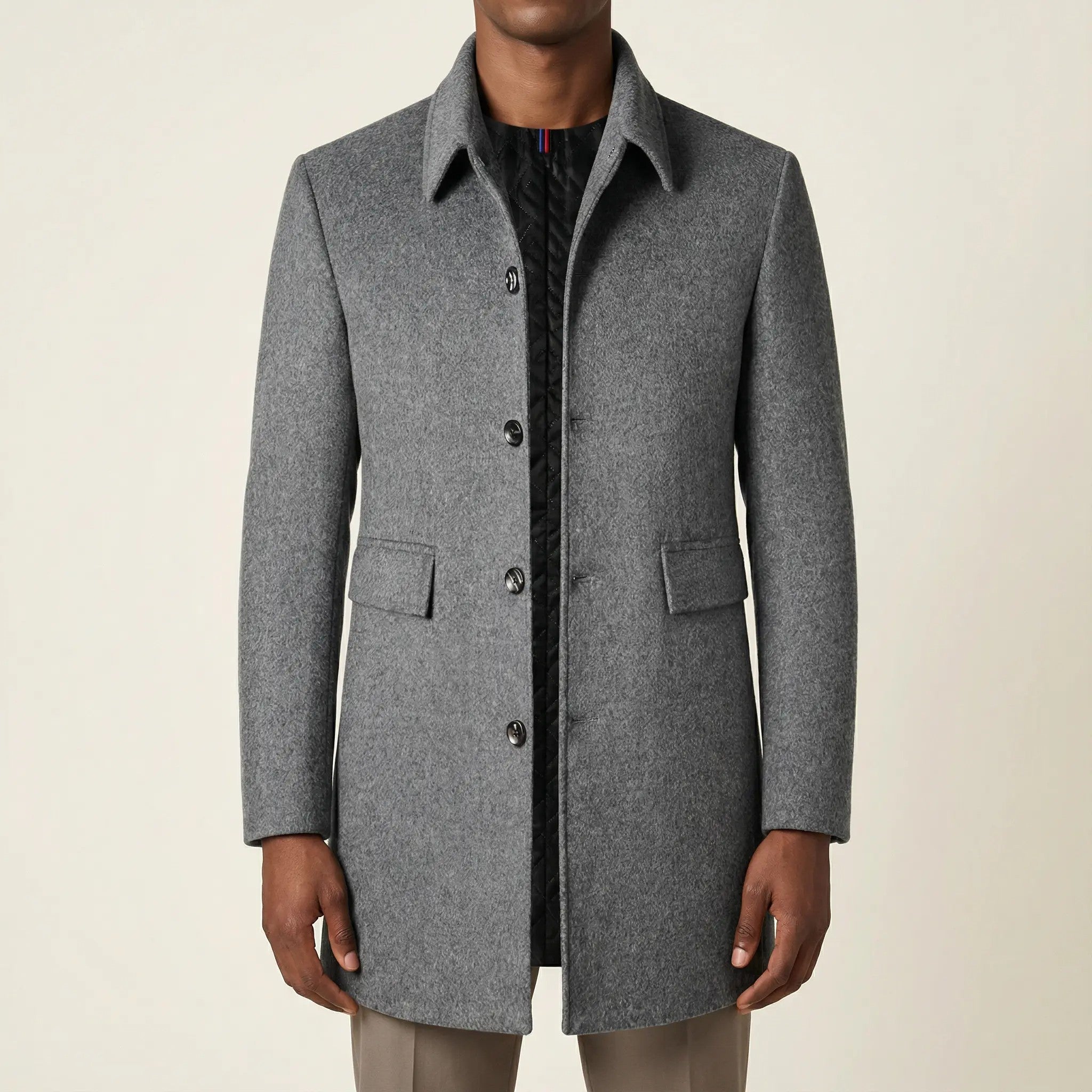 Langford | Tailored Fit Trenchcoat, Wol