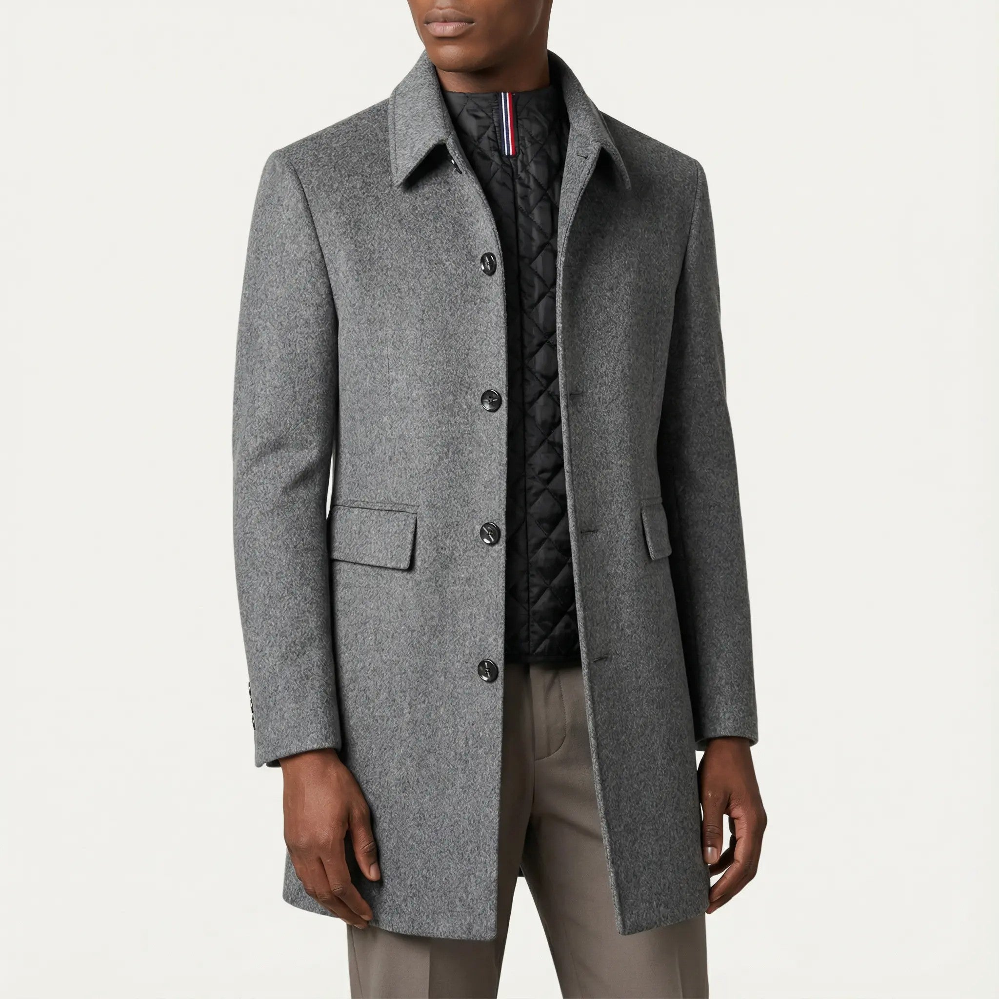 Langford | Tailored Fit Trenchcoat, Wol