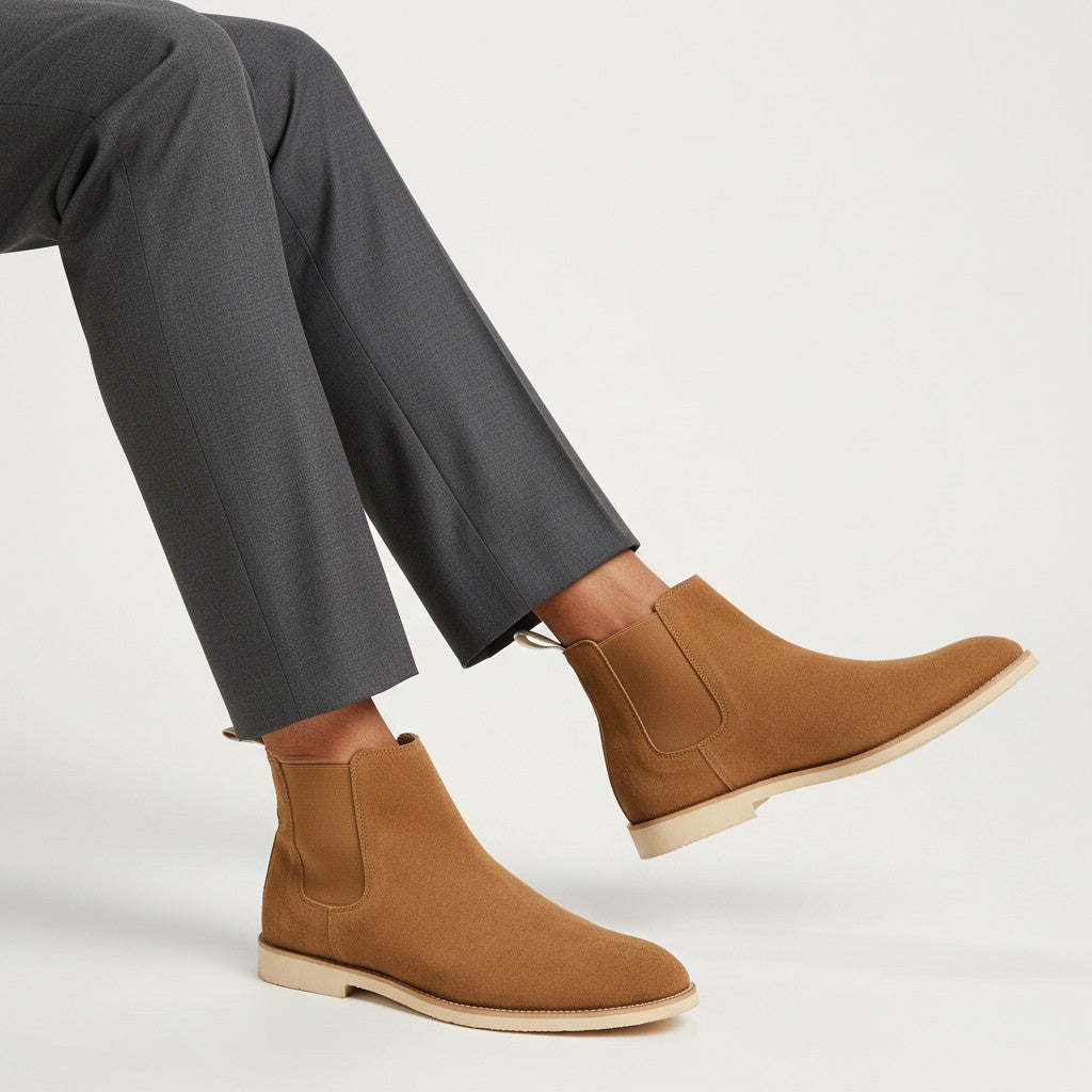 Heren Chelsea Boots | Klassiek Design en Slip-On Pasvorm