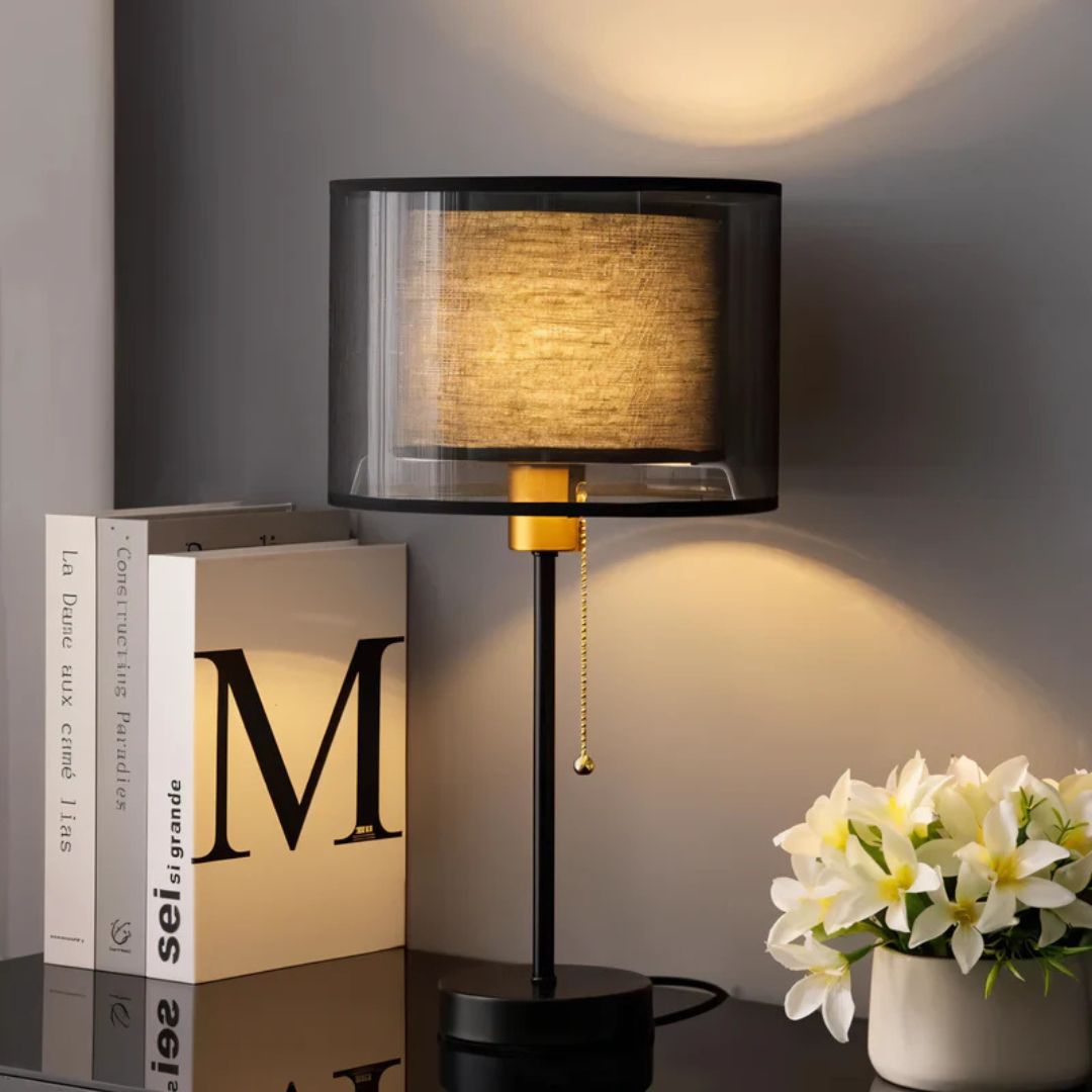 Moderne Tafellamp | LED Verlichting en Trekschakelaar