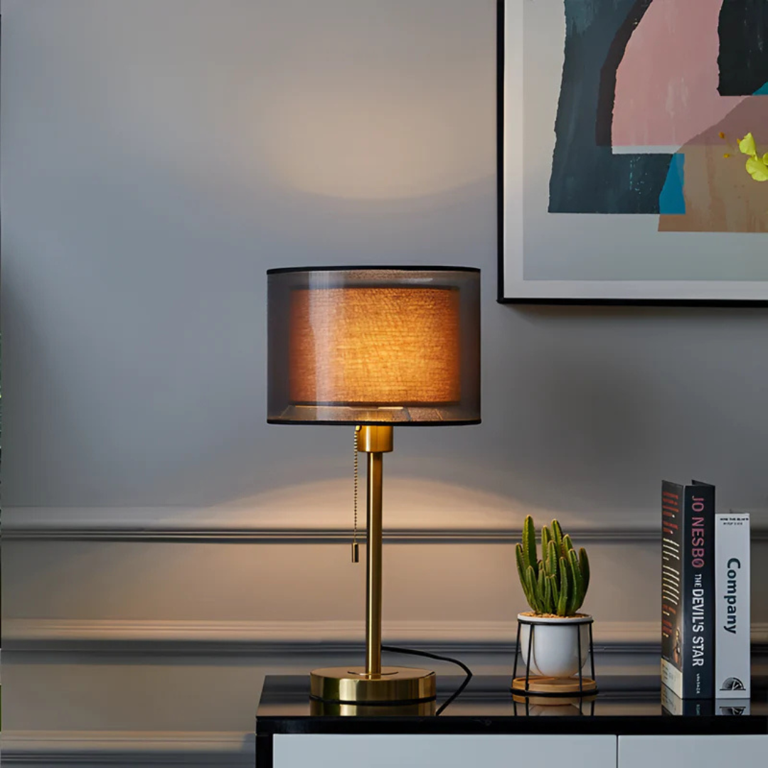 Moderne Tafellamp | LED Verlichting en Trekschakelaar