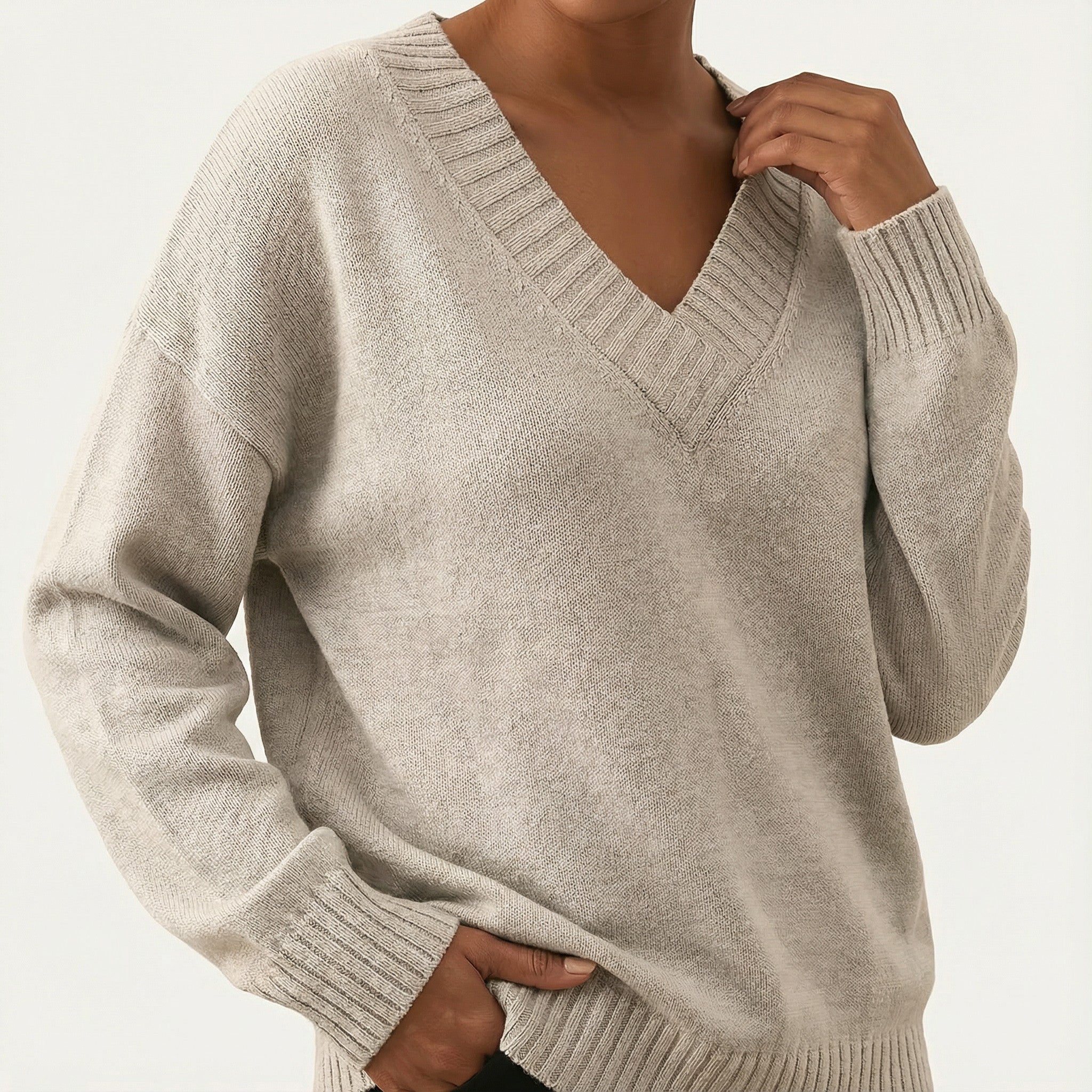 Sera | V-Hals Trui – Relaxed Fit