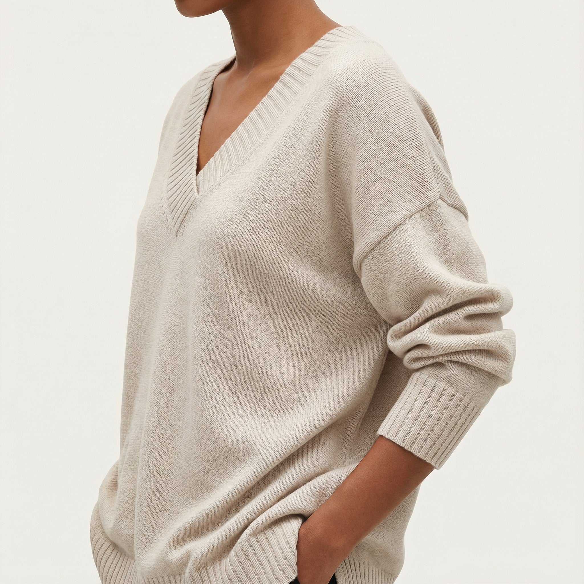 Sera | V-Hals Trui – Relaxed Fit