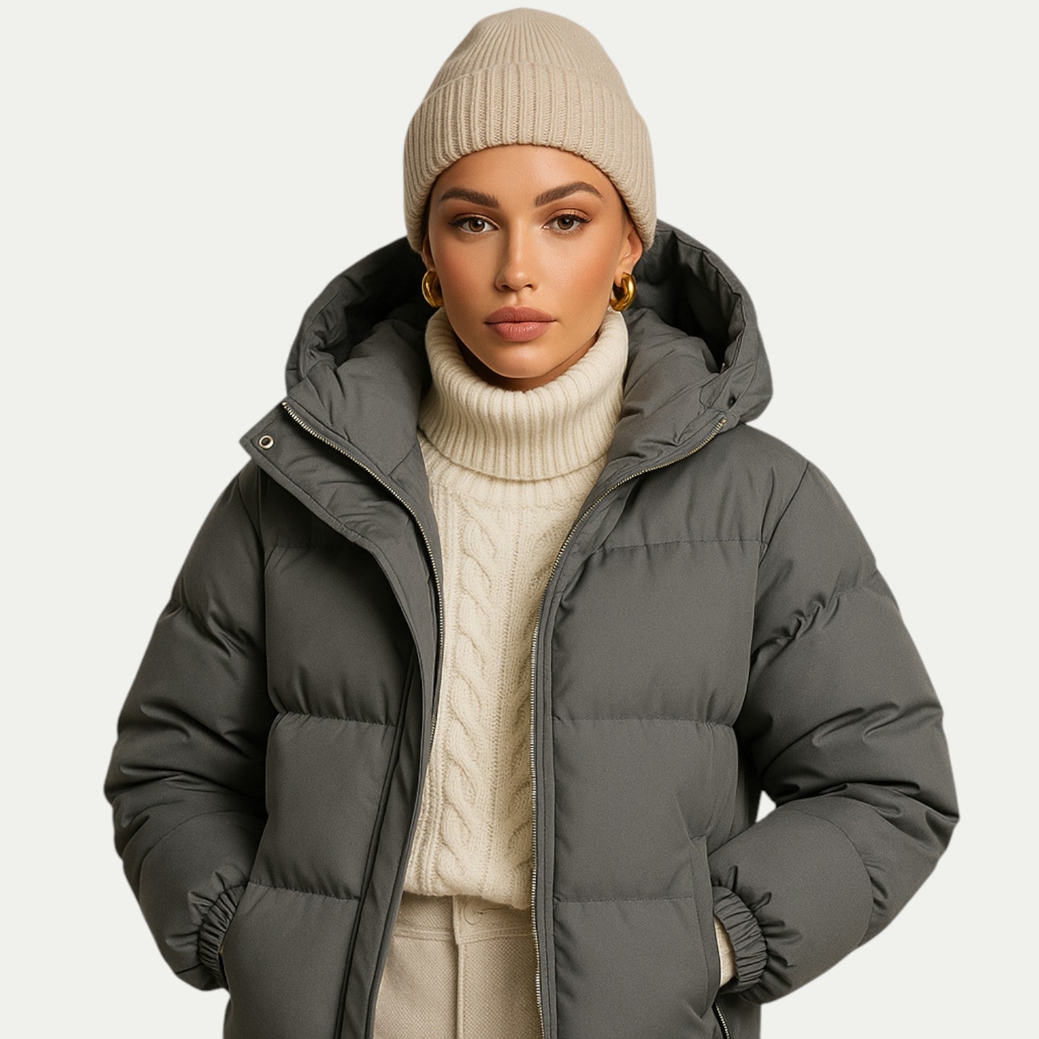 Unisex Waterdichte Winter Pufferjas | Warm