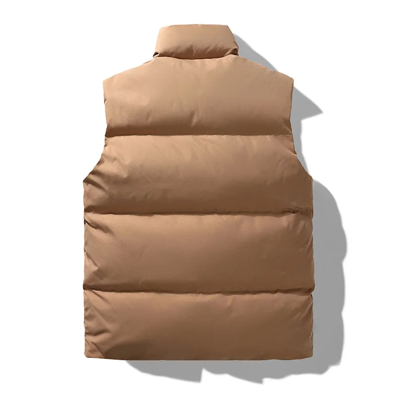 Warme Fleece Bodywarmer voor Dames | Met Hoge Kraag, Ritssluiting en Zakken