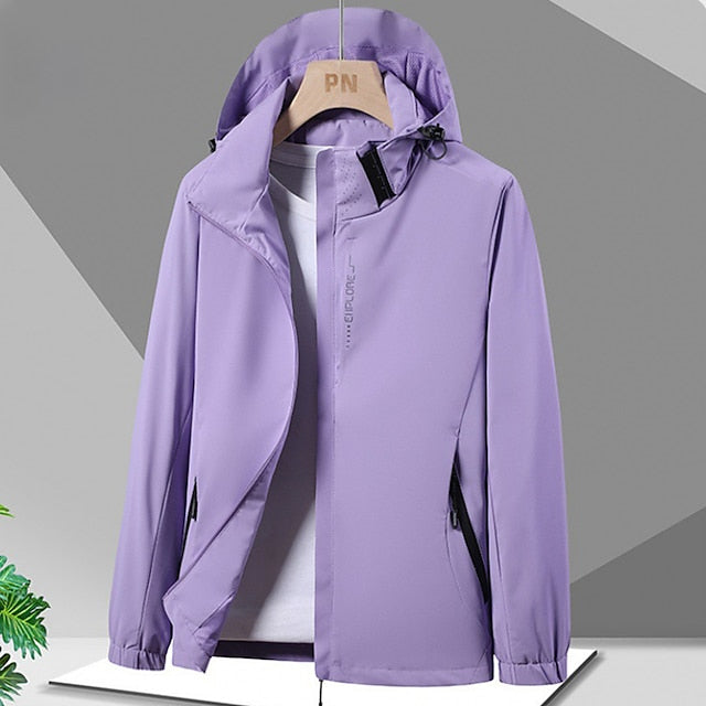 Waterdichte Regenjas voor Dames | Met Capuchon en Ritssluiting