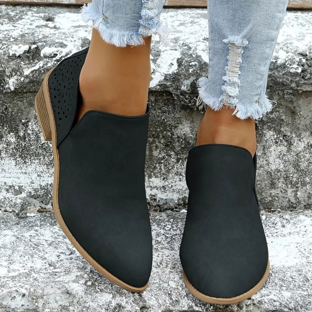 Dames-Laarzen-Met-Lage-Hak