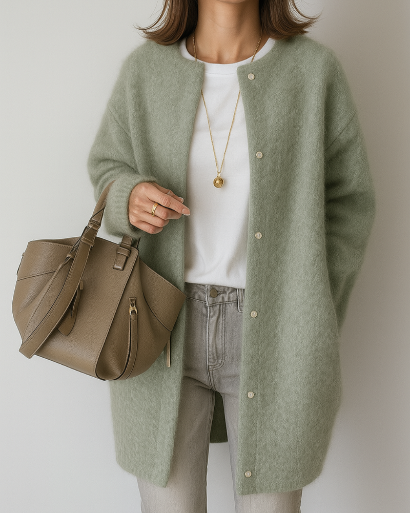 Dames Cardigan Met Knopafsluiting | Lichtgewicht