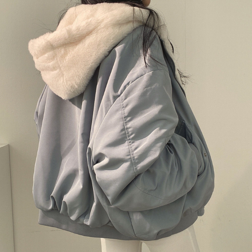 Dames Dubbelzijdige Wendjas | Oversized met Capuchon