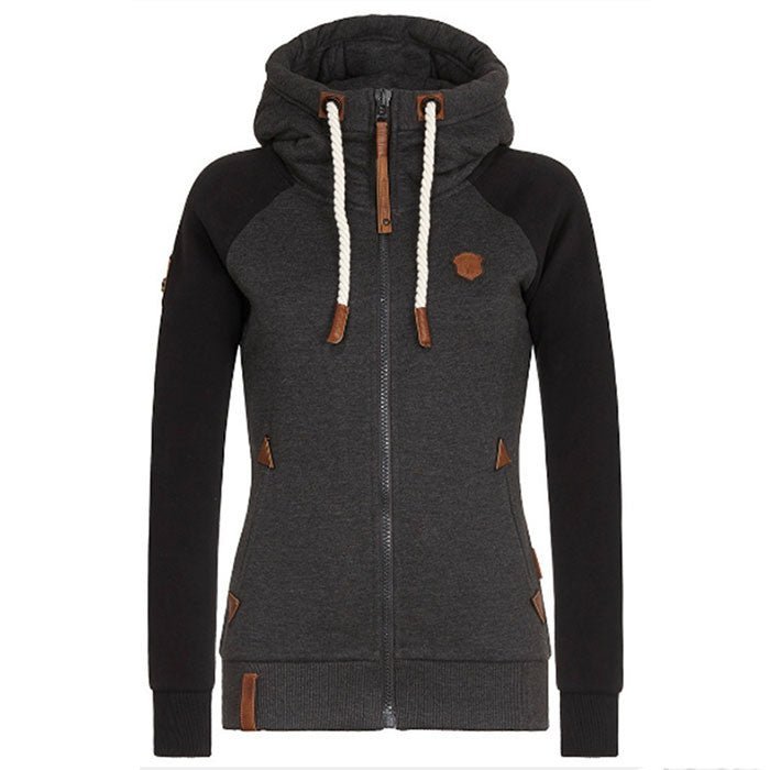 Dames Hoodie | Slim Fit en Handige Rits