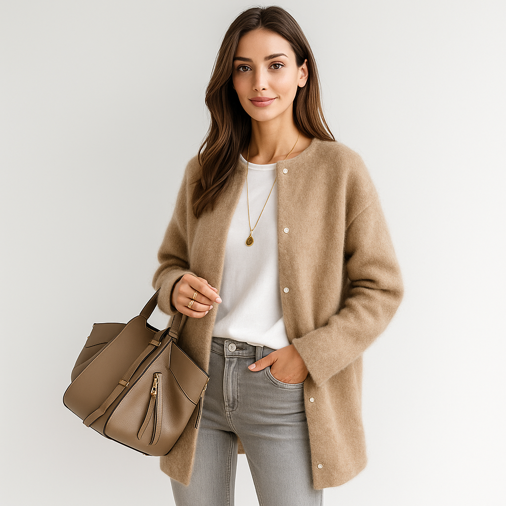Dames Lang Wintervest | Lichtgewicht