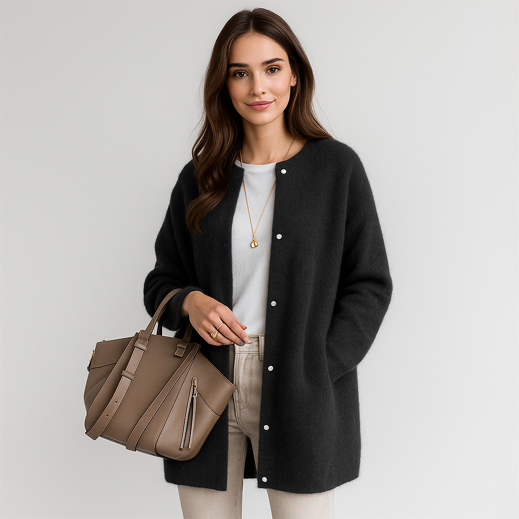 Dames Lang Wintervest | Lichtgewicht