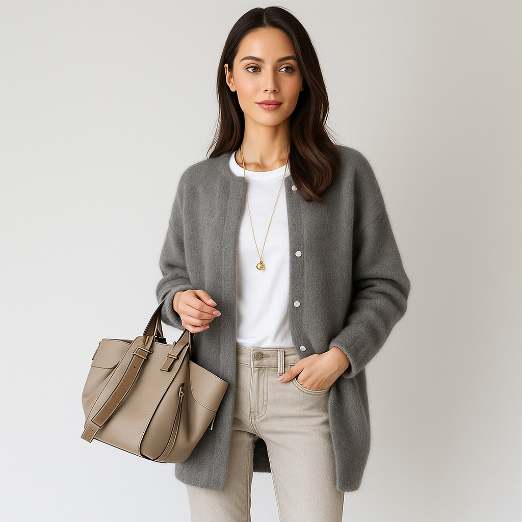 Dames Lang Wintervest | Lichtgewicht