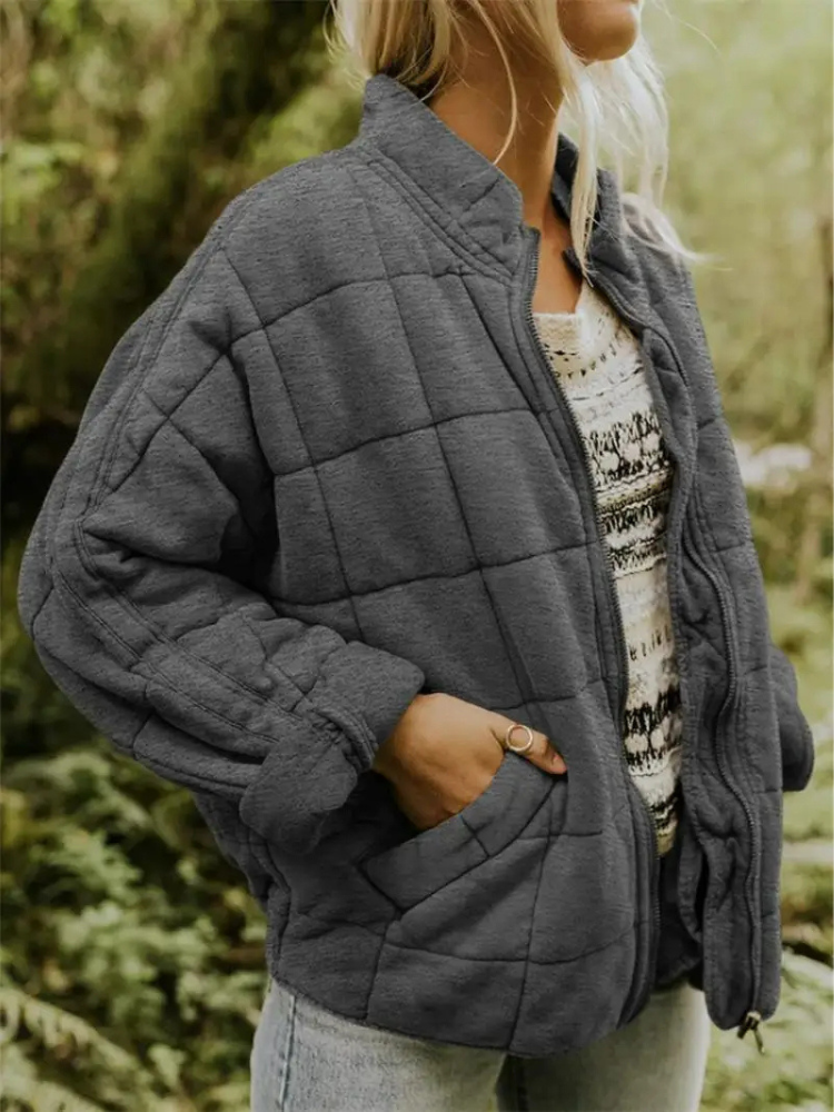 Dames Oversized Overgangsjas | Licht & Trendy