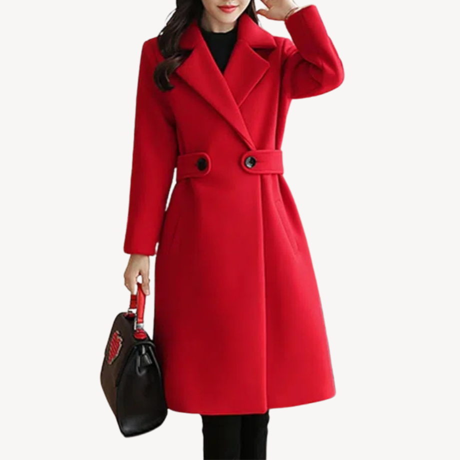 Dames Trenchcoat Met Knoopsluiting | Winter