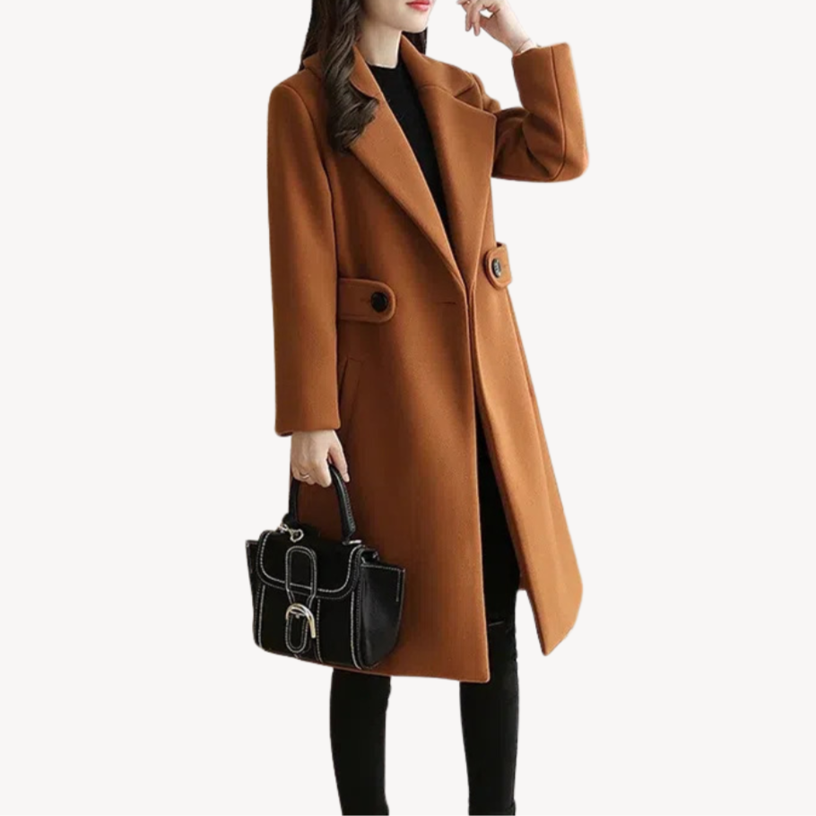 Dames Trenchcoat Met Knoopsluiting | Winter