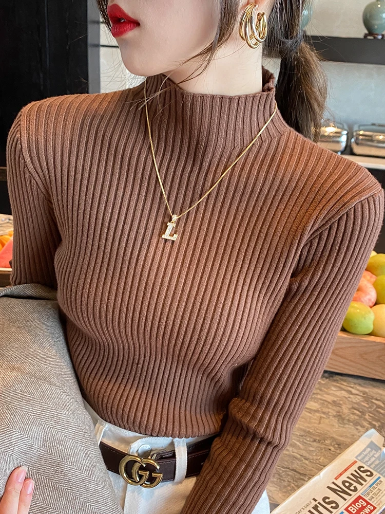 Dames Turtleneck Trui | Casual Stijl en Volledige Mouwen