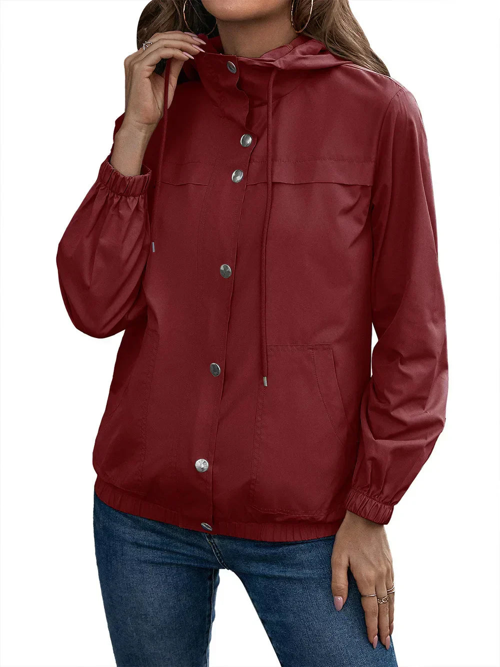 Dames Tussenseizoen Waterdichte Trenchcoat | Lichtgewicht