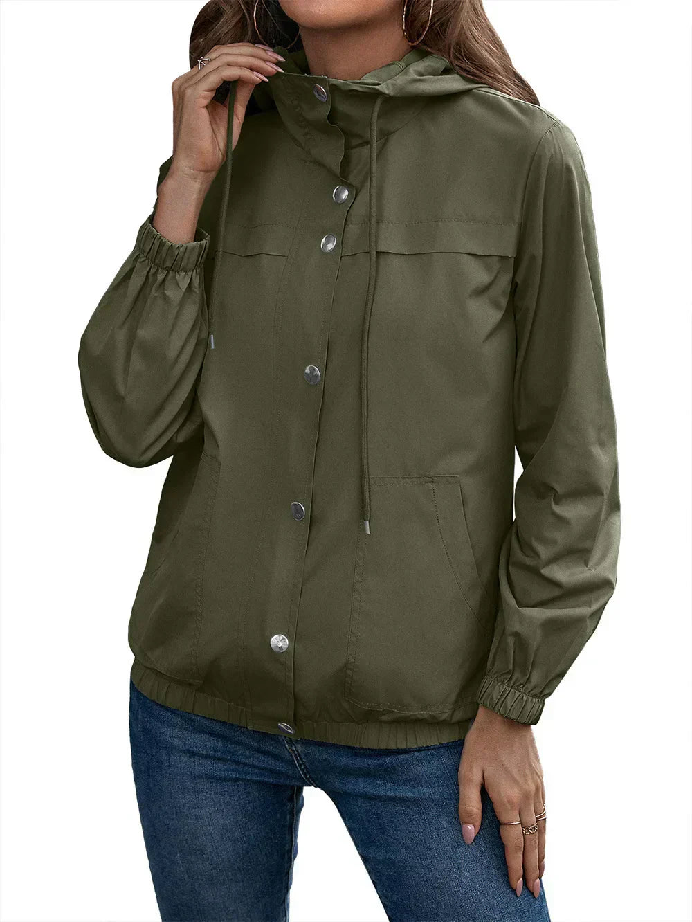 Dames Tussenseizoen Waterdichte Trenchcoat | Lichtgewicht