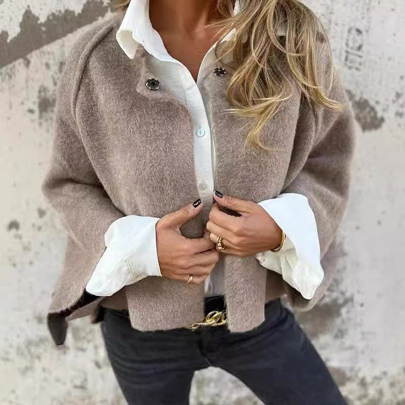 Dames Warme Tussenseizoen Cardigan | Moderne Snit