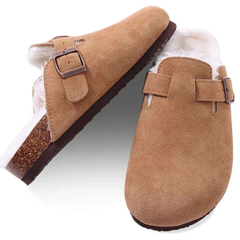 Dames Warme Winterpantoffels | Antislip